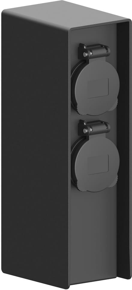 Ledvion - Buitenstopcontact Paal - 4 Stopcontacten - Waterdicht IP44