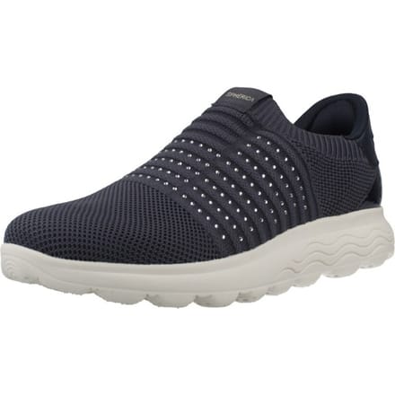 GEOX SPHERICA PLUS DAMES Sneakers - MARINEBLAUW - Maat 36
