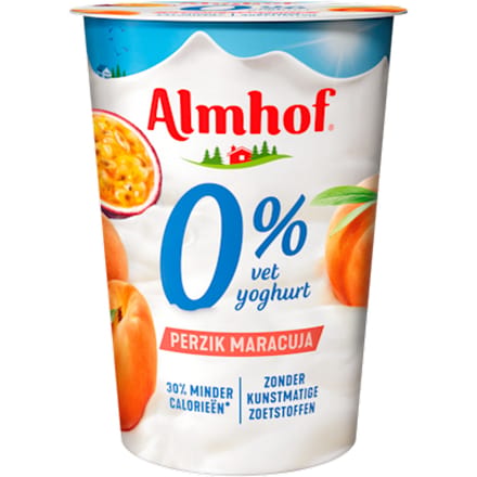 0% vet yoghurt Perzik Maracuja