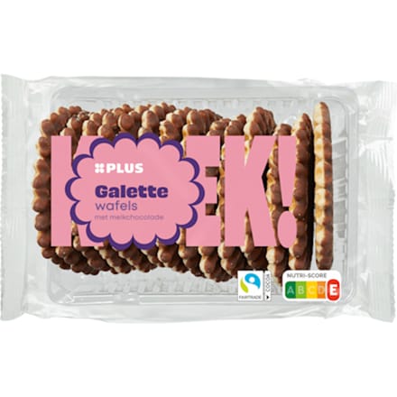 Galetten wafels choco Fairtrade