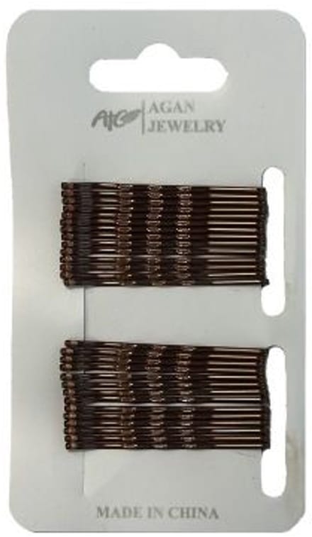 Haibu Essentials Haarschuifjes Bruin - Schuifspeldjes 5 cm - 28 Stuks