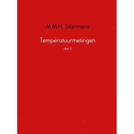 Temperatuurmetingen - M.M.H. Starmans