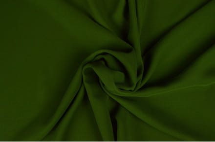 Chiffon stof - Mosgroen - 1 meter - Per meter - 150cm breed