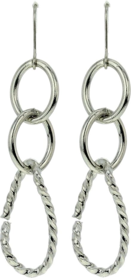 Behave - Oorhangers met schakels - Moderne uitstraling - 5,5 cm