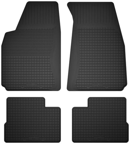 Wielganizator BasicProtect Serie - Auto Rubber Matten Set - 1,5 cm Rand - Antislip - Weerbestendig