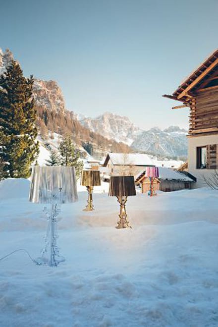 Kartell - Bourgie tafellamp - glashelder - transparant