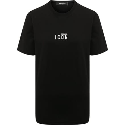 Dsquared2 Icon Small Chest Logo Zwart T-shirt