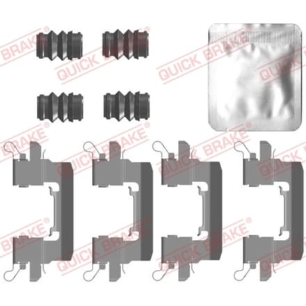 Toebehorenset, schijfremblok QUICK BRAKE 109-0087