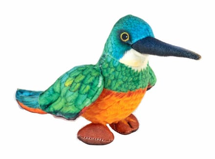 Wild Republic Glansvogel knuffel - 12 cm - pluche - vogels - dierenknuffels - vogelknuffels