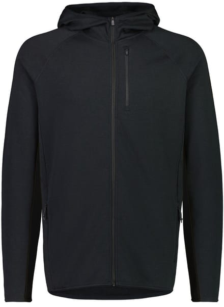 Mons Royale Approach Merino Gridlock Hood Heren Vest Black XL