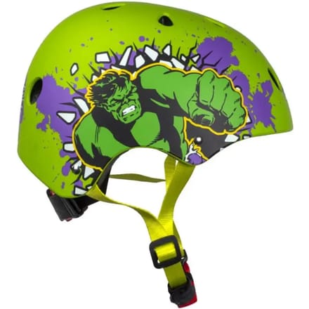 Fietshelm met kinderverstelwieltje Disney V3 Hulk 54-58