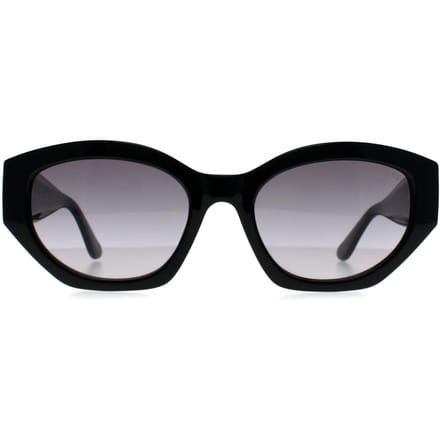 Guess GF6164 01B glanzend zwart grijs gradiÃ«nt zonnebril