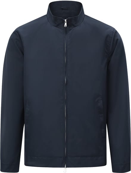 ALLTHEMEN Winddichte Jas met Opstaande Kraag - Drukknopen op de Manchetten - 4XL