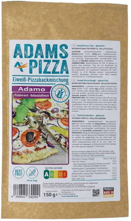 Adams Pizzabodem Adamo 150 gr