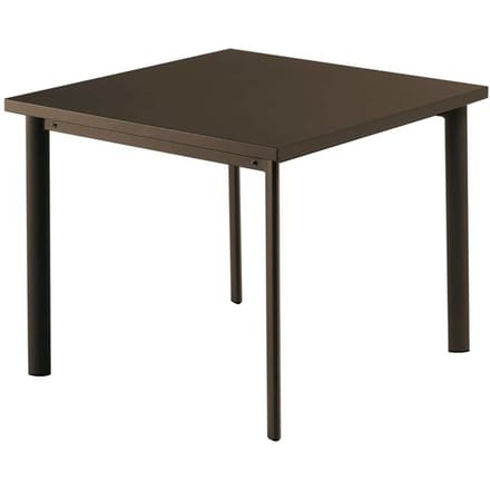 Emu Star tafel - donkerbruin - 90 x 90 cm