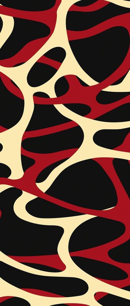 Fotobehang Abstract Art | DEUR - 211cm x 90cm | 130g/m2 Vlies