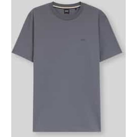 regular fit T-shirt met logodetail model 'THOMPSON_01'