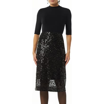 Comma  Skirts Black Größe: 42 | Midiröcke Outlet | Damen | Schwarz