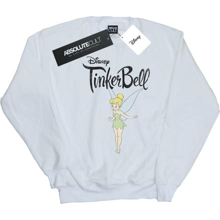 Disney Dames/Dames Tinker Bell Flying Tink Sweatshirt (Wit)