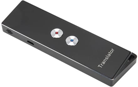Allecto - Bluetooth Stemvertaler - Draagbaar Vertaalapparaat - 74 Talen - 70 Accenten - Compact - Ideaal voor reizen - Gebruiksvriendelijk - Geschi...