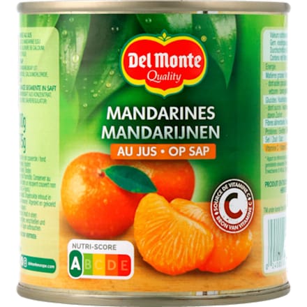 Mandarijnen op sap