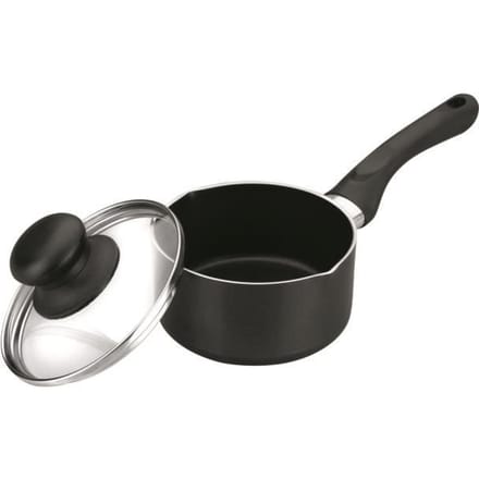 Sauskom - IBILI - 406412 - Aluminium - 12 cm - Anti-aanbaklaag - Geschikt voor inductie