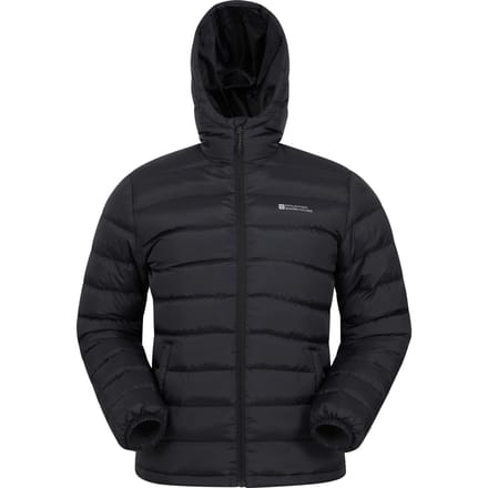 Mountain Warehouse Heren Seasons II gewatteerde jas (Zwart)