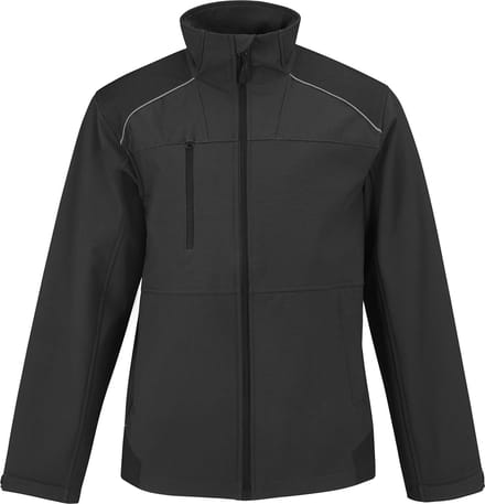 Utility Werkjas 'Shield Softshell PRO' merk B&C Collectie maat XL Zwart