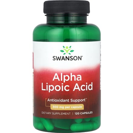 Acide Alpha-Lipoïque, 300mg, 120 Capsules