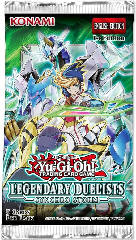 Yu-Gi-Oh! Legendary Duelists 8 Synchro Storm Sleeved Booster - Yu-Gi-Oh! Kaarten