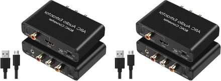 Audio Converter ARC Extractor - Optische SPDIF naar Analoog - Geluid van TV halen