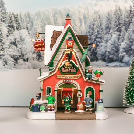 Lemax - The Elf Service Sleigh & Sled Repair