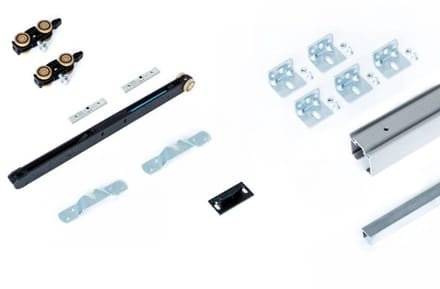 Argenta Xperta Standard-Fix Kit - Inclusief dubbelwerkende softclose - lengte 2000 mm
