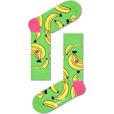 Happy Socks Dames sokken met print banaan