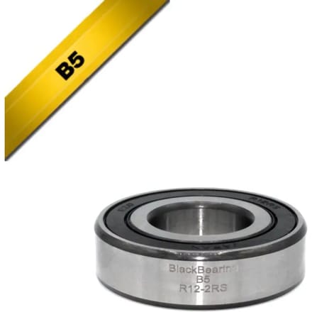 Lager Black Bearing B5 - R12-2RS - 19,05 x 41,28 x 11,11 mm