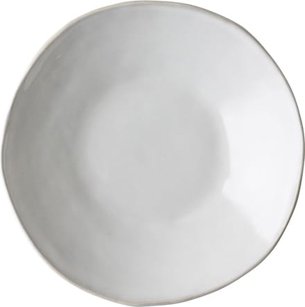 Dutch Rose Organic Diepe borden - Pastabord - Ø 23,5 cm - Stoneware Handgemaakt - Wit