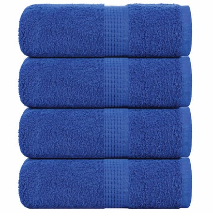 vidaXL - Gastendoekjes - FROGN - 4 - st - 30x50 - cm - 360 - g/m² - blauw