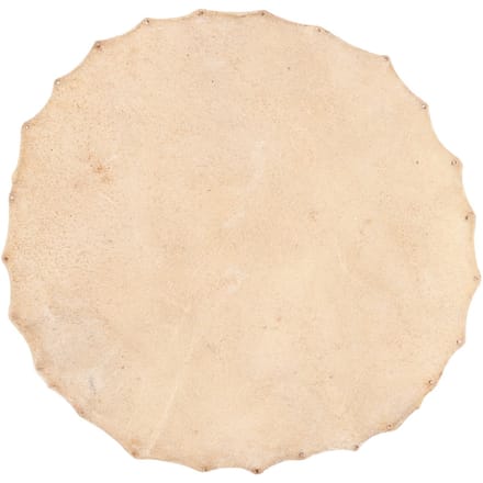 Geitenvel Drumvel voor Bongo Sjamanen Drums Djembe Vervangende Onderdelen Accessoires 36cm Diameter beige
