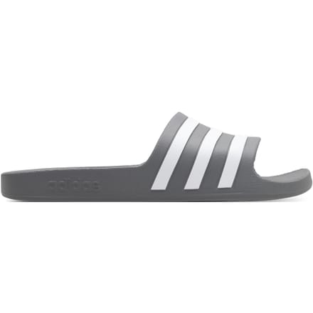 Adidas adilette Slippers en Sandalen Heren - Grijs - Maat 41 1/3 - Plastic