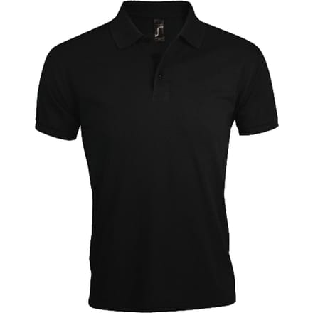 SOLS Heren Prime Poloshirt (Zwart)