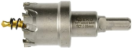 GEKO Carbide gatenzaag - 35 mm - titanium boor - hoge precisie