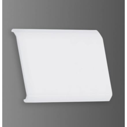 LED Strip profiel Delta Verbindingen Cover pak van 4 Satijn