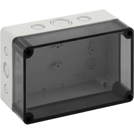 Spelsberg TK PS 1811-8f-tm Installatiebehuizing 180 x 110 x 84 Polycarbonaat, Polystereen (EPS) Grijs-wit (RAL 7035) 1 stuk(s) Piece