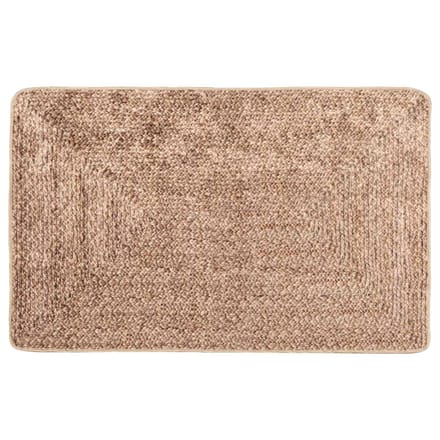vidaXL - Tapijt - Runner - MARSA - Bruin - 150 - x - 230 - cm - Polyester - en - PVC