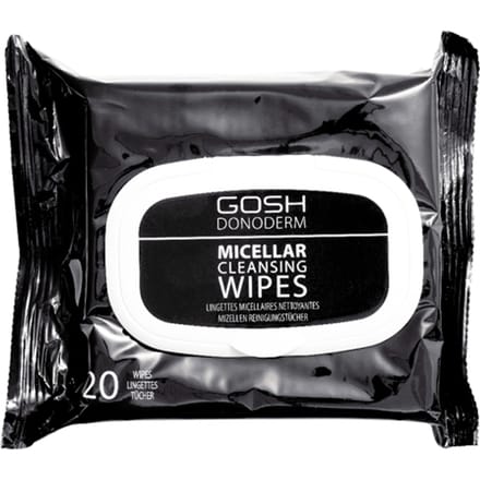 GOSH Donoderm Micellaire Reinigingsdoekjes - 20st