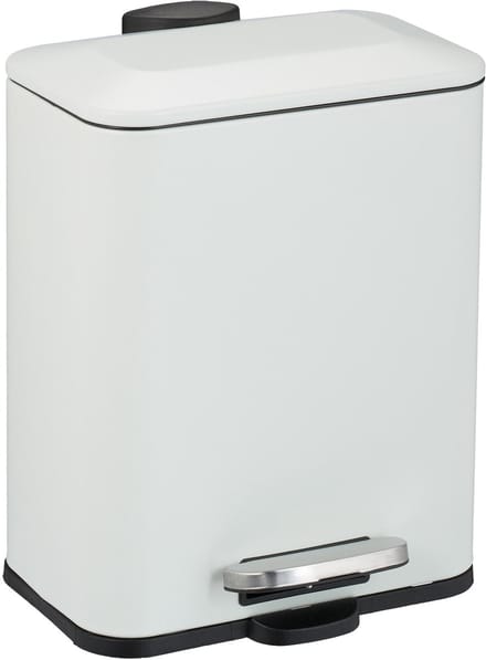 pedaalemmer badkamer - 5 l - softclose - binnenemmer - toilet - wit