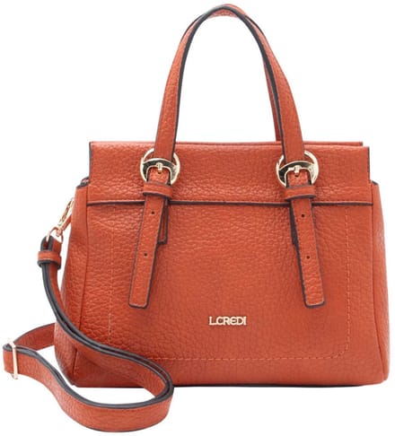 L.CREDI handtas schoudertas Ramira Mini Handbag Burned Orange terracotta