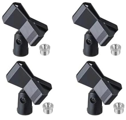 Universele Microfooncliphouder voor Standaarden - 4 Stuks