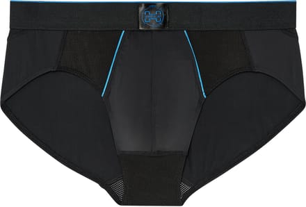 HOM Sports lab mini briefs (1-pack) - heren slip - zwart