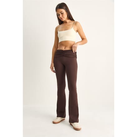 Hoge Taille Flared Leggings